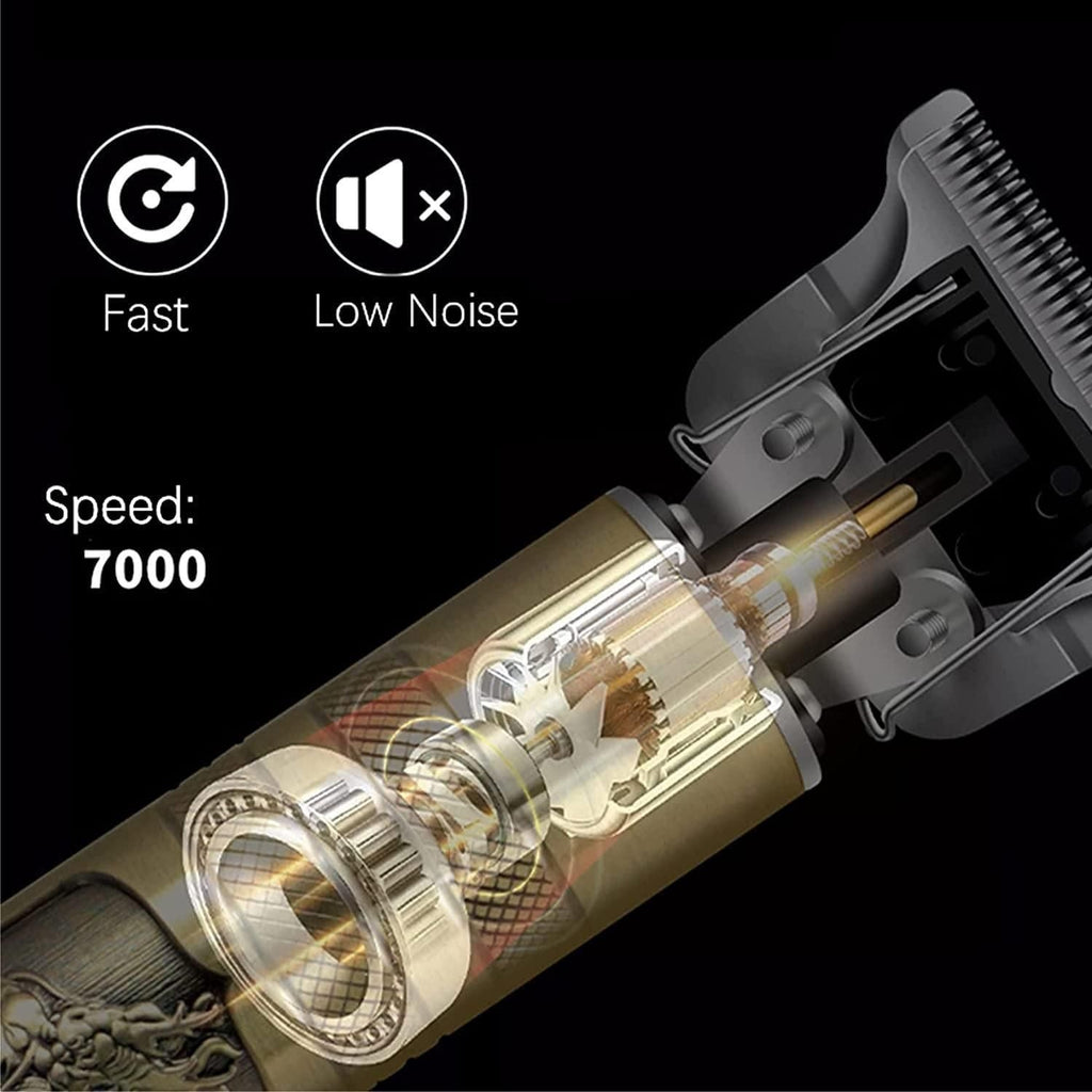 Hair Trimmer For Men Buddha Style Trimmer, (Golden)