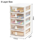 5 Tier Transparent Jewellery Box