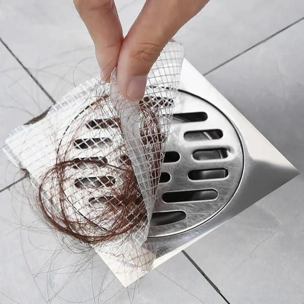 Self-Adhesive Floor Drain Stickers (Pack of 10)