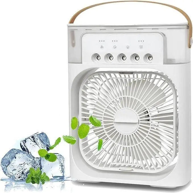 Usb portable Air Conditioner Fan & Cooler - Instant Cooling for Home & Office