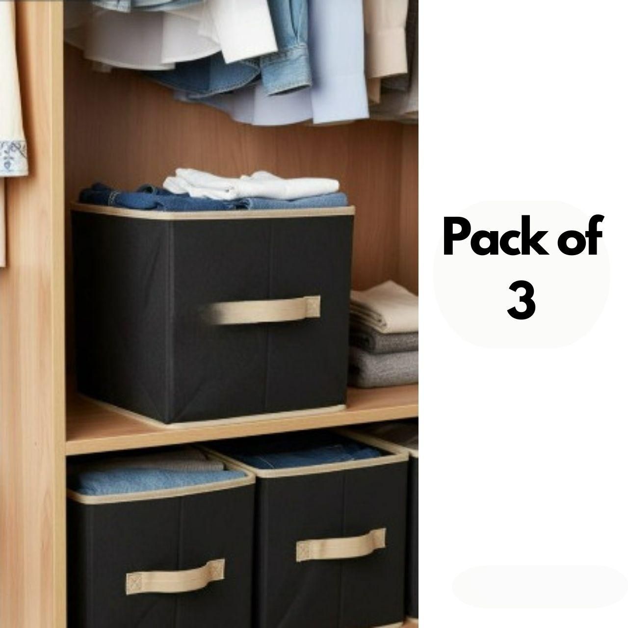 Closet Organiser Pack of 3