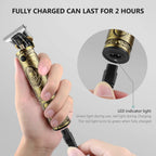 Hair Trimmer For Men Buddha Style Trimmer, (Golden)