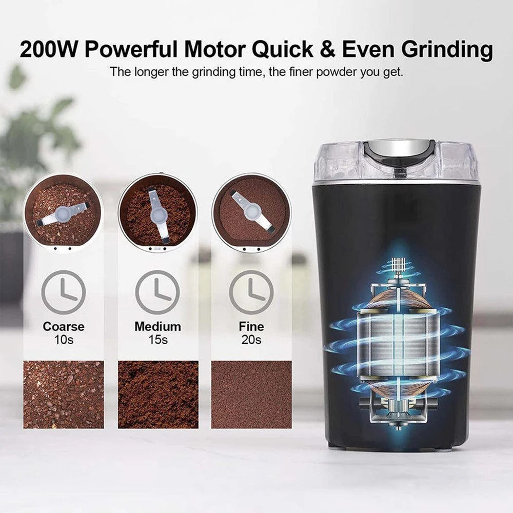 SilentGrind™ Electric Spice & Coffee Grinder
