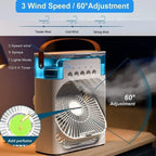 Usb portable Air Conditioner Fan & Cooler - Instant Cooling for Home & Office